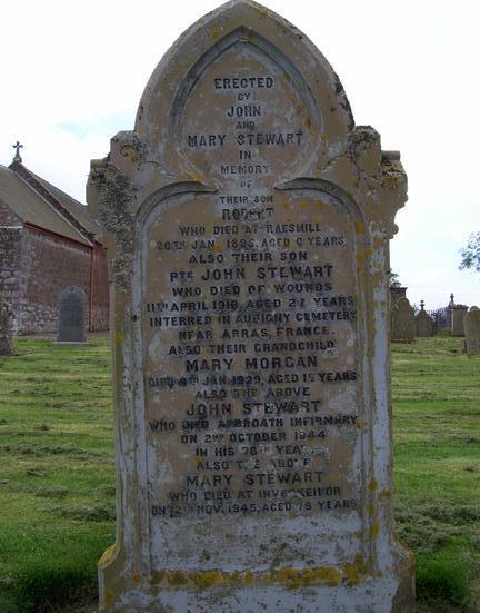 monument in kirkyard